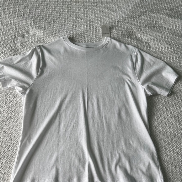 Abercrombie & Fitch Essential Premium Polished Relaxed Tee White (NWT) - Picture 1 of 5